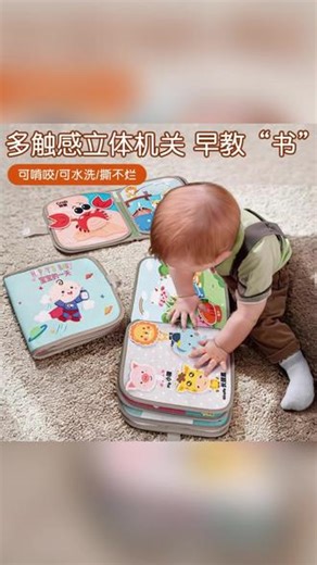 撕撕书 0-3岁婴儿撕撕书宝宝布书撕不烂6个月8玩具安静书0-3岁婴儿早教#玩具推荐 #03岁早教 #玩具收藏 #玩具款式 #婴儿撕撕书