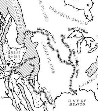 Week 13: A Physical Map: North America
