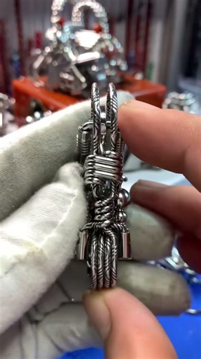 Handmade Motorcycle Keychain Premium Look 🥰 #diy #shorts #reels #tutorial