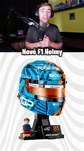 NOVÉ LEGO F1 HELMY! 🚨