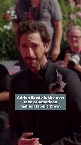 Adrien Brody becomes the face of J.Crew’s spring campaign
