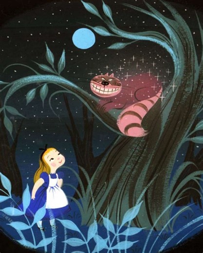 1951 Cheshire Cat and his variants 🌙💗✨ #cheshirecat #aliceinwonderland #twistedwonderland