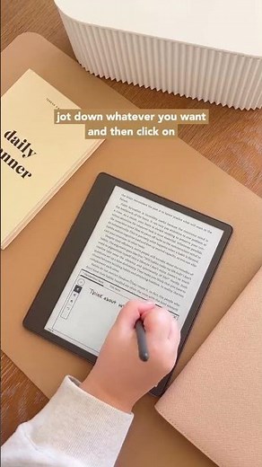 New Kindle Scribe Colorsoft #shorts (Full Review on My Channel)