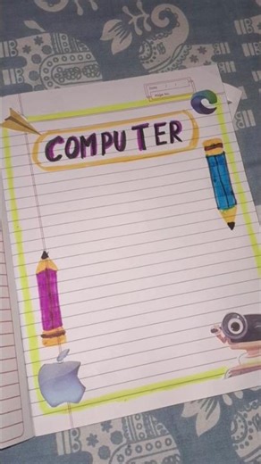 first page of computer # ideas # decoration # shorts#💖💖✍️✍️🔥🔥