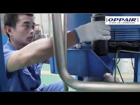 How to change air compressor oil for screw air compressor