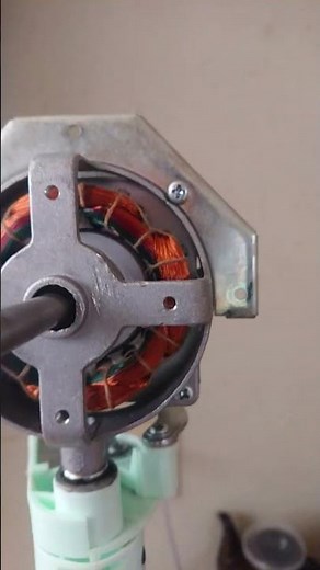 扇風機 モーターと首振りの動き