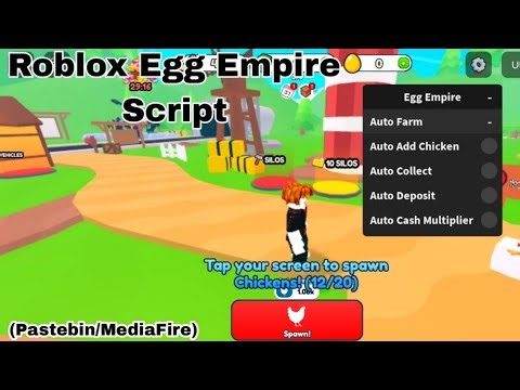 Roblox Egg Empire Script (Pastebin/MediaFire)