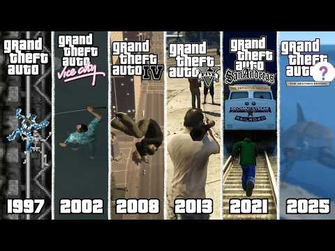 WASTED Screens: Every Way to Die in ALL GTA Games (1997-2025)