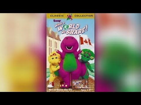 Barney Home Video: What A World We Share
