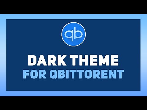 DARK THEME FOR qBITTORENT | GITHUB [2021]