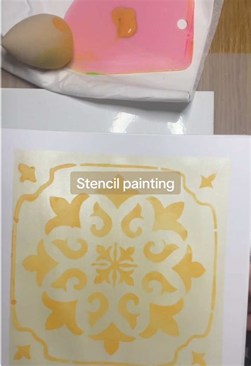 Stencil Painting Techniques for Mother's Day