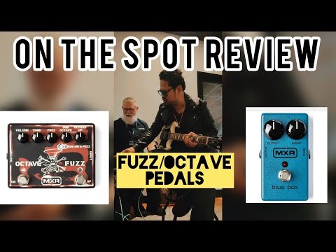 ON THE SPOT REVIEW: Fuzz/Octave Pedals 