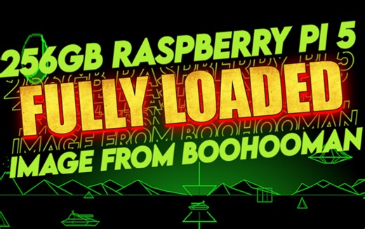 256gb Batocera Raspberry Pi 5 Image from BooBooMan