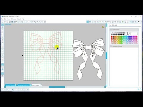 removing double cut line on traced graphic in silhouette studio