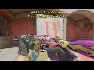 AK-47 | B The Monster FIELD-TESTED – Skin & Animations | CS2