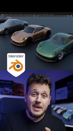 Berk Kaplan on Instagram: "Right way to approach Blender for car design!"