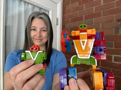 JOYIN Alphabet Robots Toys | Real Life Toy Review