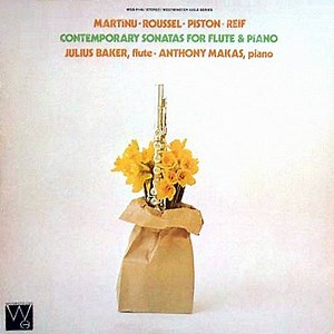Julius Baker, Anthony Makas - Contemporary Sonatas for Flute & Piano