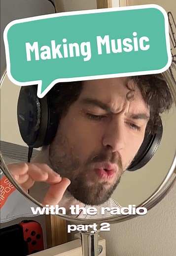 Can I make a full track by only sampling the radio?? Part 2 📻📻📻 * * * We’re back!! Flipping through the radio and making music with what we find 🙌. This jam kicked off with Hozier’s “too sweet,” which set the mood perfectly 🍰☕️. Then Chappell Roan came along with “pink pony club,” to help lay down the harmony 💞💞. Then we lucked out by finding a Chromeo track, which became our kick, and once again the beautiful French language brought the funky percussion 🇫🇷! The perfect bass came along 