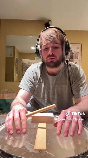Experimental ASMR With Drum Sounds | Patrick's ASMR Musician Freestyle Video