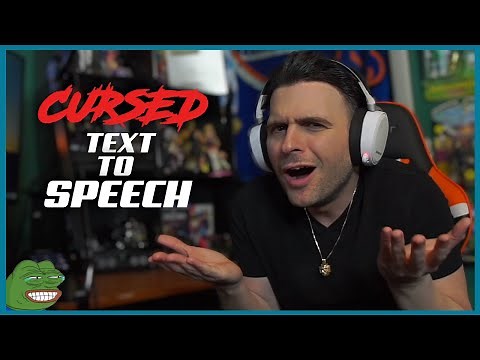 Chat Figures Out How To Make Text To Speech Sound Cursed