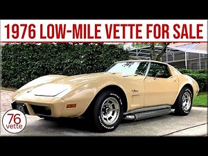 LOW-MILE 1976 Corvette FOR SALE by Owner