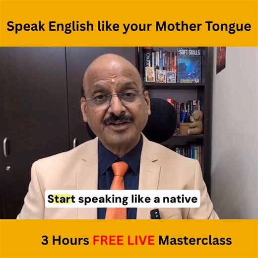 Are you struggling to speak English fluently? Feeling embarrassed in public? Is language holding back your career or business? Good news: You can master fluent English, just like your mother tongue! Join the founder of a renowned training center (4.9 Google rating, 1110 reviews) and award-winning trainer who has empowered over 50,000 professionals. Attend our FREE 90-minute LIVE webinar and discover: ✅ Paperless Fluency: Speak confidently ✅ Razor-sharp Communication Skills for a career edge ✅ Le