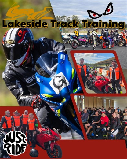 Track Training Days are exciting, fun on-track experiences for all riders from first timers through to seasoned track day junkies who prefer riding on a closed racetrack environment rather than public roads. Our Track Training Days are not a race or race practice day; they are aimed squarely at the leisure ride day motorcyclists wanting to have a fun day at the track with their mates and like-minded enthusiasts who want to test the speed and limits of their motorcycles in a controlled environmen