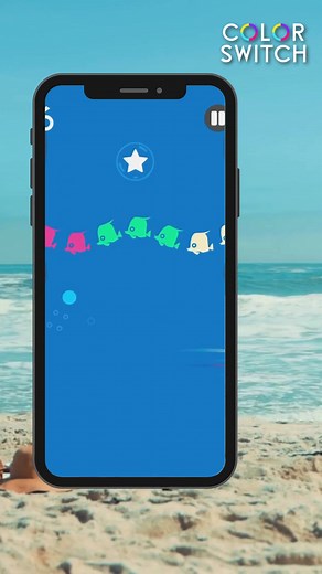 Make waves this summer with Color Switch's Ocean Mode. Download now and dive into endless fun! 🌊⁠ ⁠ #ColorSwitch #ColorSwitchLife #AppStore #AppStoreGames #GooglePlay #PlayStoreGaming #MobileGaming #OceanMode | Color Switch