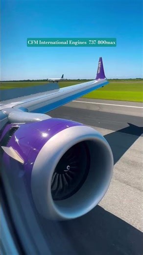 Engines CFM International #aviationlovers #skyview #windowview #sky #airport #aeronaves