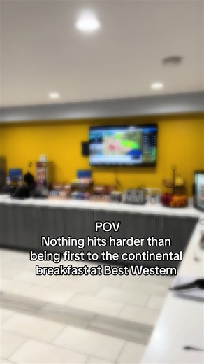 Cracked the code: Be first to the Best Western breakfast buffet! #buffetbandit #morningwin #roadtriphacks