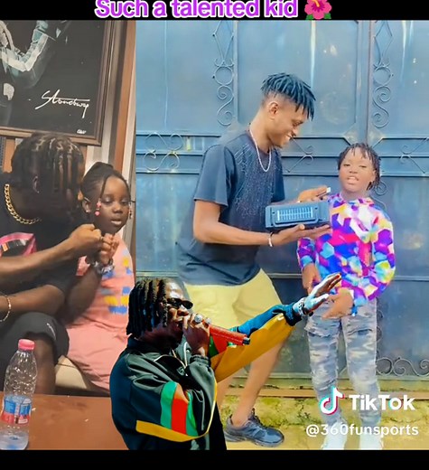 Talented Kid Singing Stonebwoy's Latest Song Jejereje