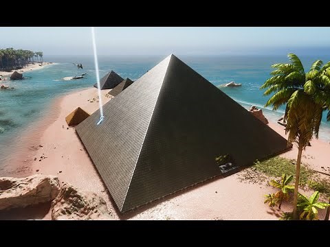 MASIVE PYRAMID 20x20 BUILD TUTORIAL IN ARK SURVIVAL ASCENDED!!!