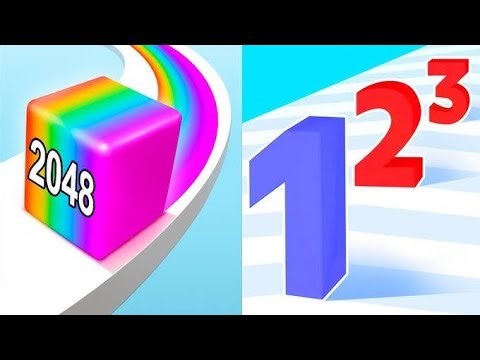 Jelly Run 2048 VS Number Master Run – CRAZY 2025 Update! | All Levels UNLOCKED!
