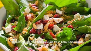 Spinach Salad Recipe