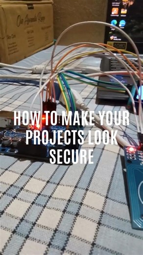 How to make your project look secure. #arduino #arduinoproject #robotics
