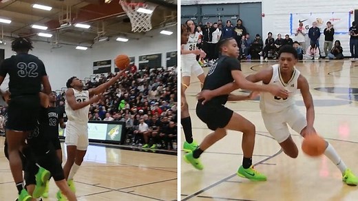 Master P's Son Drops 18 Points In Playoff Win, Ends Bronny James' H.S. Career