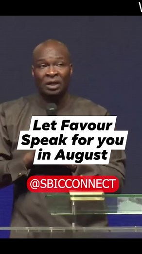 21K views · 2.4K reactions | Let Favour Speak for you in August #ApostleJoshuaSelman #prophecy #reels #SBiCConnect @topfans | SBiC Connect | Facebook