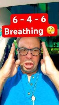 How the 6 4 6 breathing 😮‍💨 skill can save YOUR LIFE!