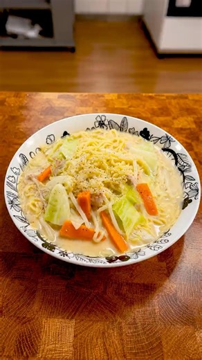 Japanese Tanmen (light vegetable ramen)🇯🇵 #ramen #japanesefood #easyrecipe