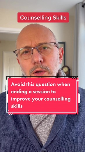 Why is it best to avoid asking “Is there anything you’d to add?” to our clients? #counselling #therapy #counsellorsoftiktok #counsellingtiktok #psych
