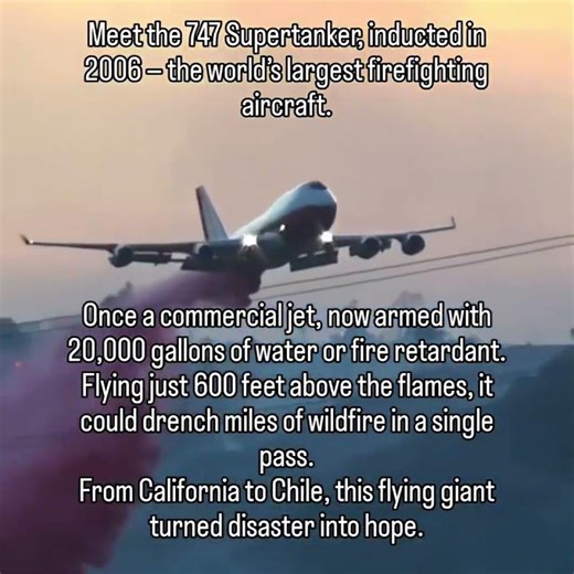 Boeing 747 Supertanker | World’s Largest Firefighting Aircraft #viral #trendingshorts #shortsfeed