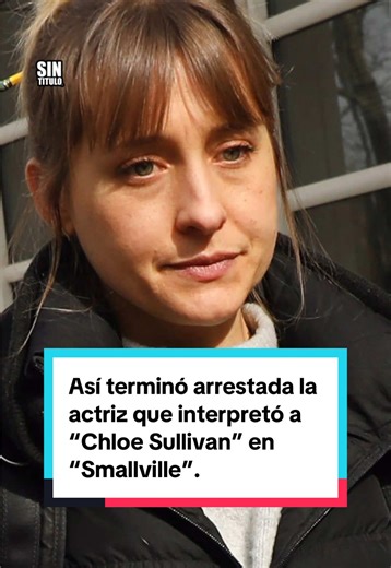 Arresto de la actriz de Chloe Sullivan en Smallville