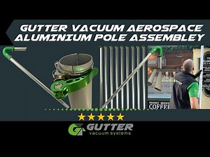 Assembling your aluminium gutter cleaning pole kit is so quick and easy