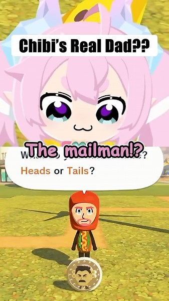 Chibi Learns Who Her Real Dad Is In Tomodachi Life