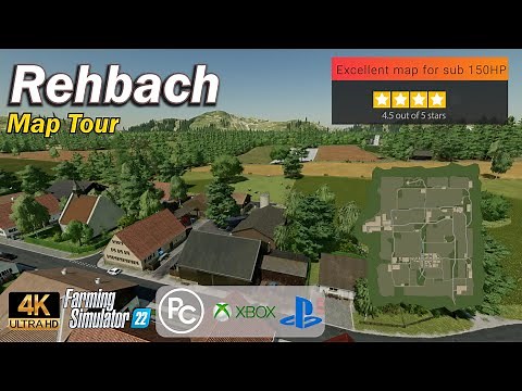 Rehbach | Map Tour | Farming Simulator 22
