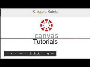 Canvas: Create a Rubric
