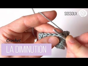 Comment réaliser une DIMINUTION INVISIBLE au crochet?