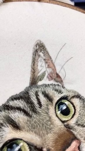 Realistic Handsewn Thread Painting Embroidery Tutorial