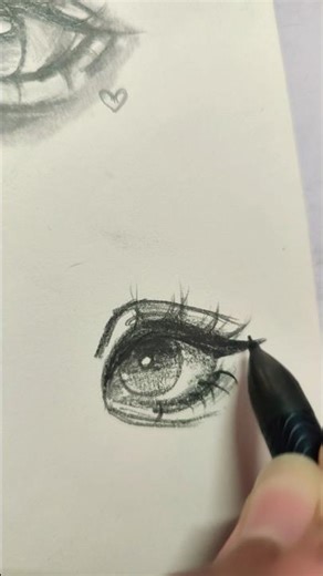 ANIME EYES TUTORIAL PART 2!!!! ✨🌷#art #drawingtutorial #aestheic #eyedrawing #drawing